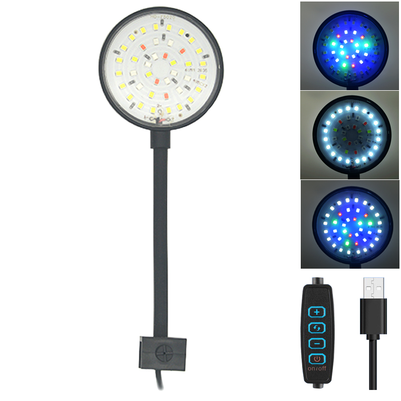 Aquarium Plant Design - USB 수족관 LED 램프 물고기 탱크