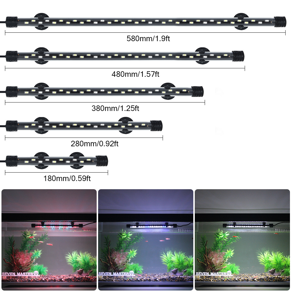 Aquarium Plant Design - 수족관 빛 LED 식물 성장 램프
