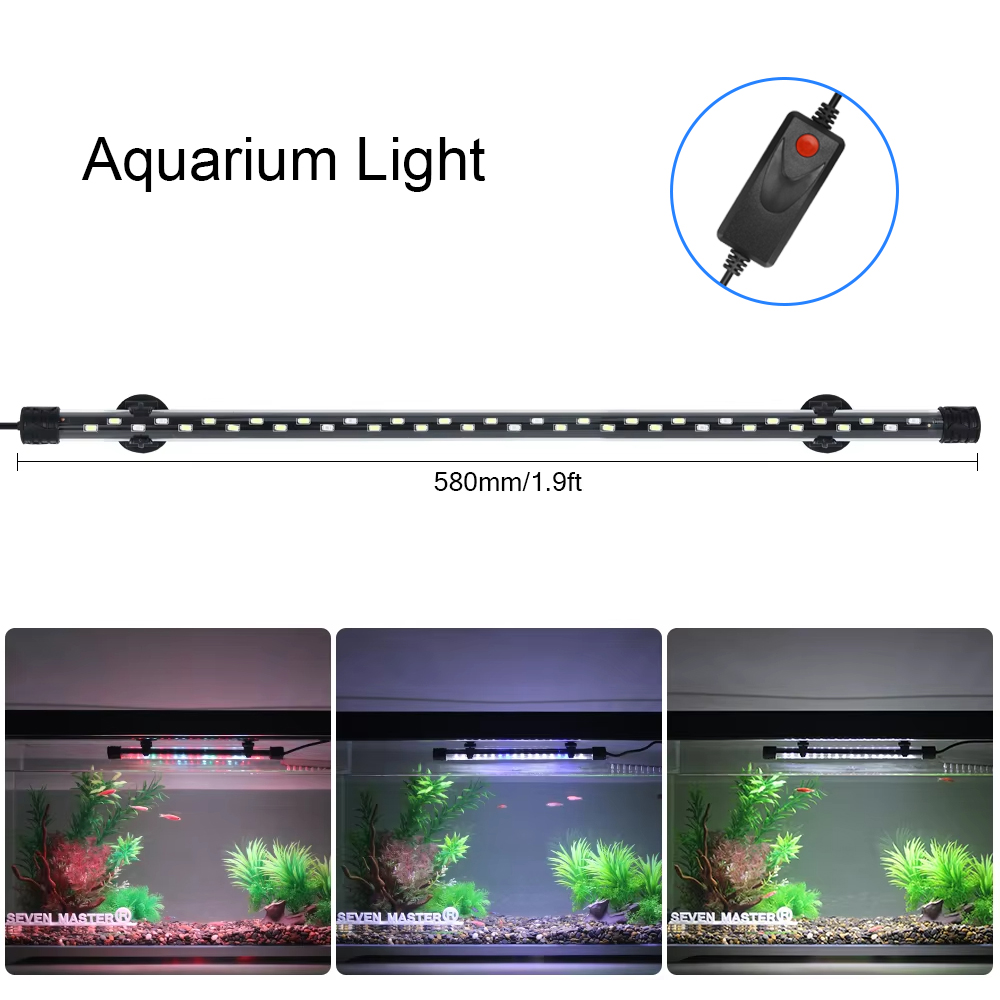 Aquarium Plant Design - 58CM 수족관 빛 LED 식물 성장