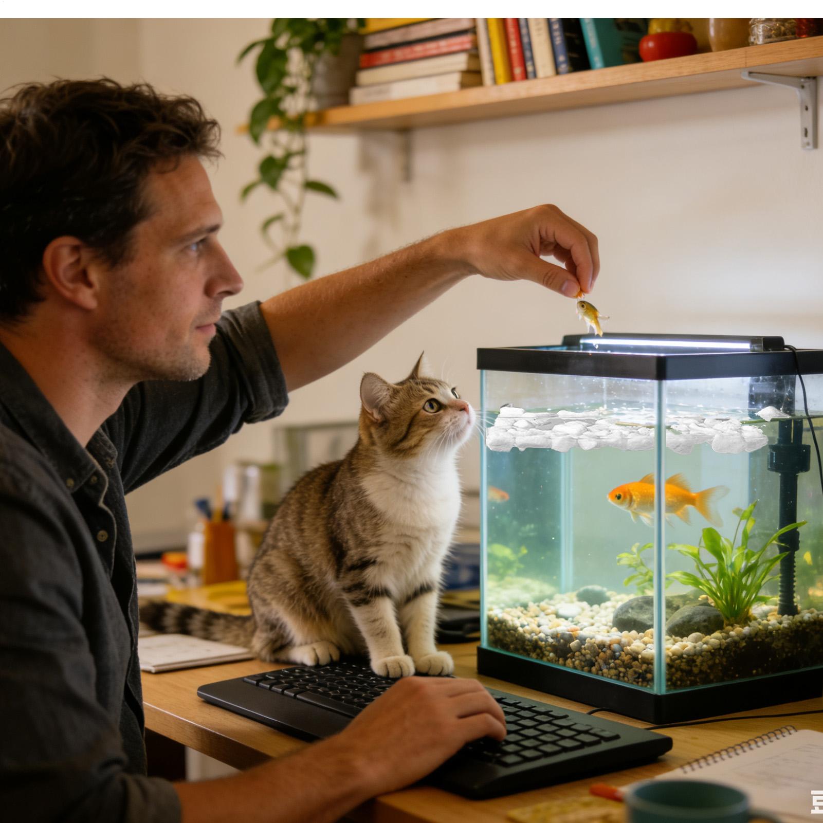 Aquarium Planted Tank Filter - 어항 물질 정화용 필터 플로스, 새우,