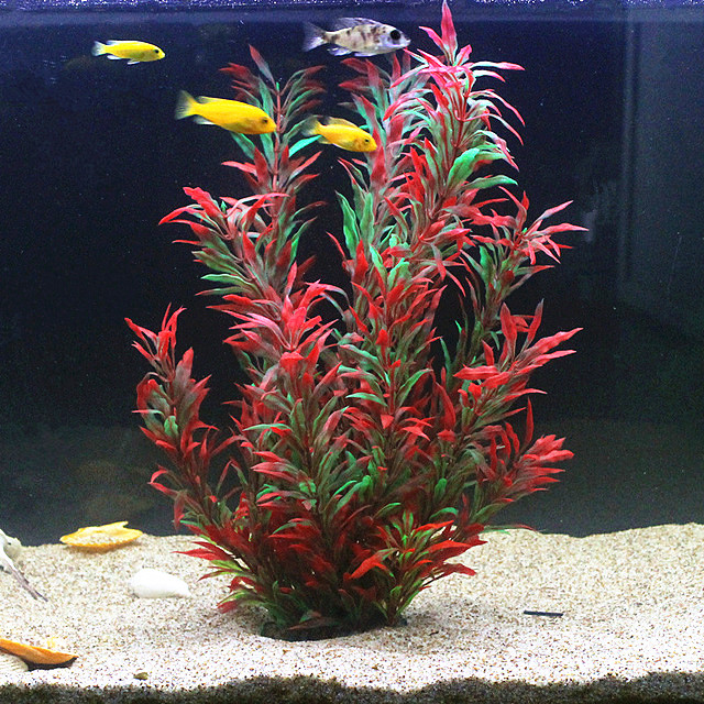 Aquarium Planted Fish Tank - 50CM 인조 어항 희귀 식물 수족관