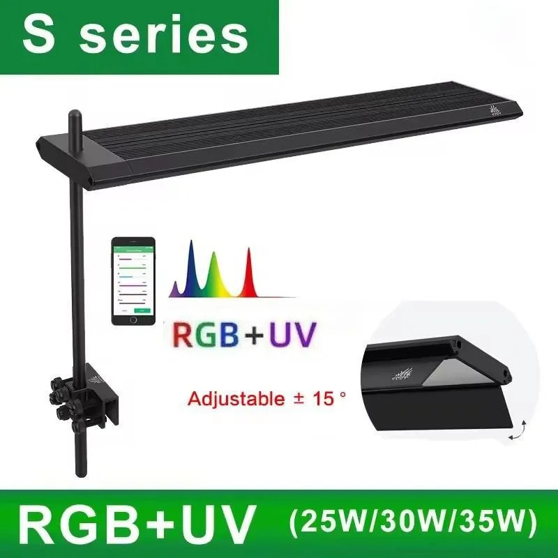 Planted Aquarium Uv Light - S300/400/450Pro Ver.3 RGB + UV 풀