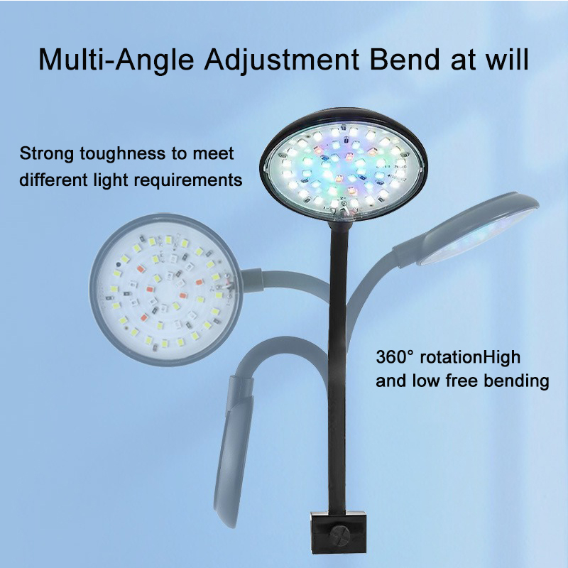USB 수족관 LED 램프 물고기 탱크 조명 장식 수생 - Aquarium Plant Design 리뷰 및 가격