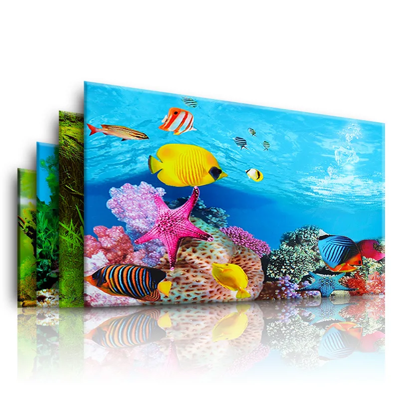 수족관을위한 배경 3d 스티커 포스터 물고기 탱크 수족 - Aquarium Plant Design 리뷰 및 가격