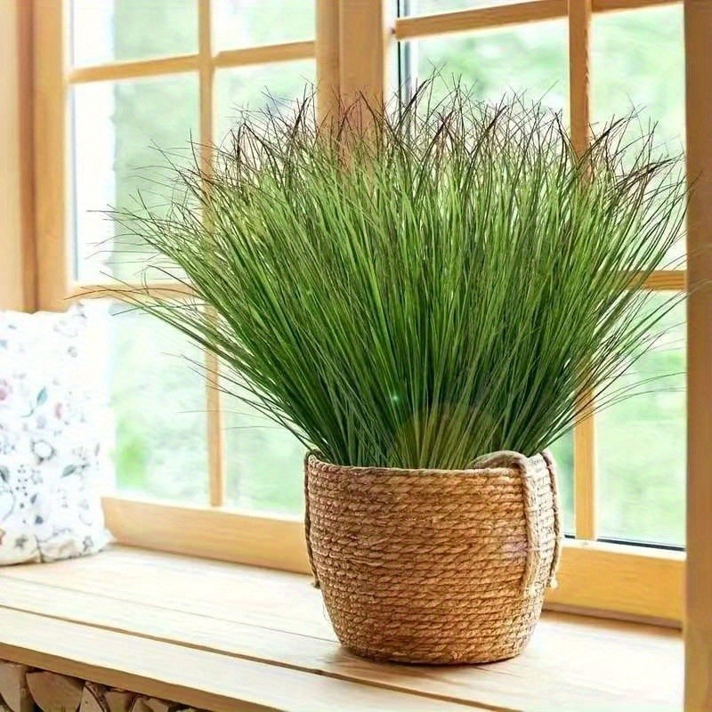 12/28개 인공 녹색 식물 - 레진 양파 잔디 |   - Aquarium Plant Seeds 리뷰 및 가격
