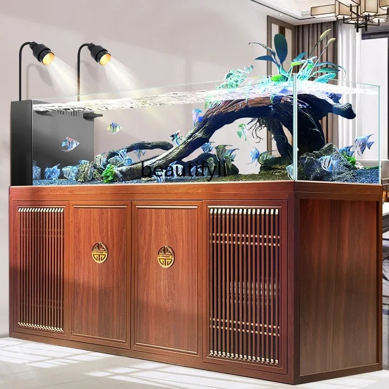 신형 중국식 스트림 탱크 바닥 필터 생태 어항 초백유리 - Aquarium Planted Tank Filter 리뷰 및 가격