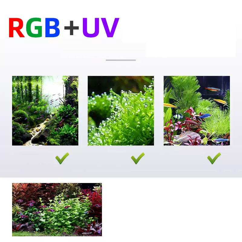 LED 조명 60cm 80cm 90cm RGB UV 수 - Planted Aquarium Uv Light 리뷰 및 가격