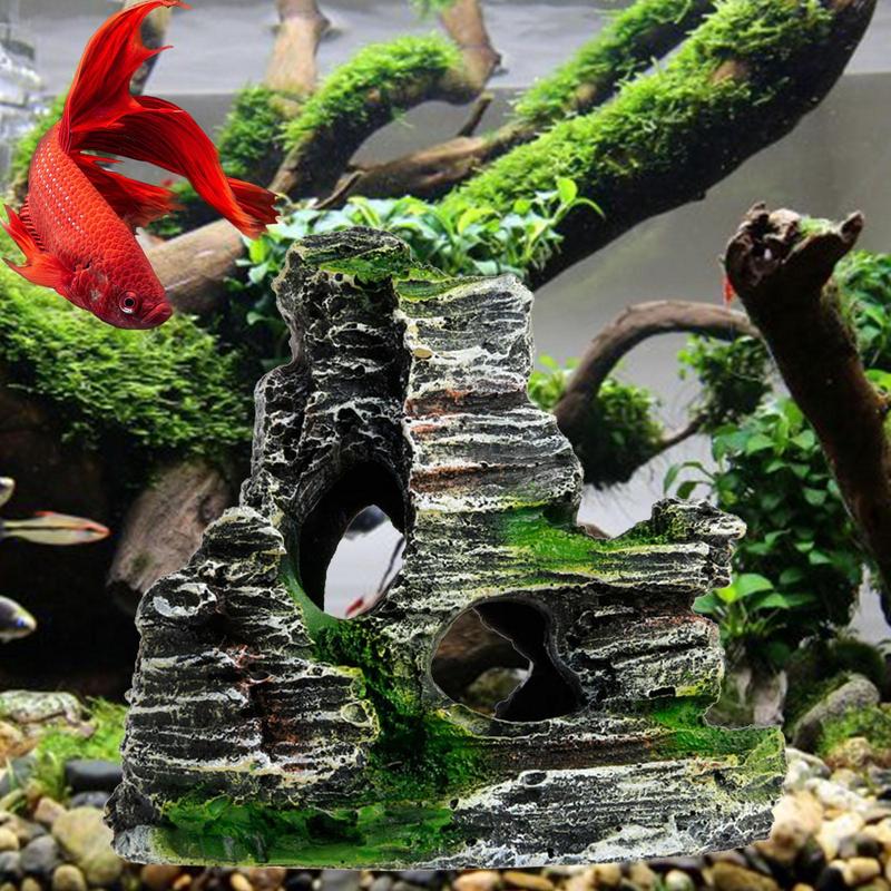 수족관 사암 장식 어항 조경 바위 장식, 물고기 새우  - Aquarium Plant Seeds 리뷰 및 가격