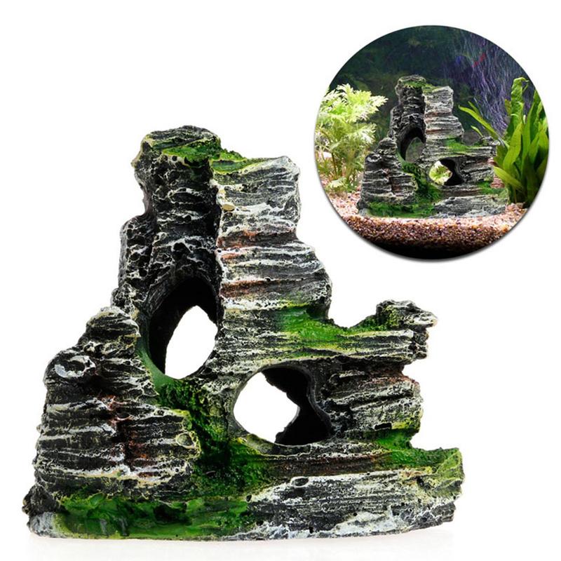 수족관 사암 장식 어항 조경 바위 장식, 물고기 새우  - Aquarium Plant Seeds 리뷰 및 가격