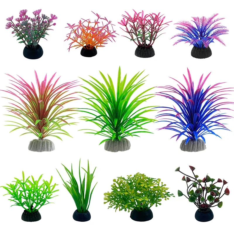 PVC 수족관 장식 시뮬레이션 인공 잎 식물 환경 보호 - Aquarium Plant Design 리뷰 및 가격