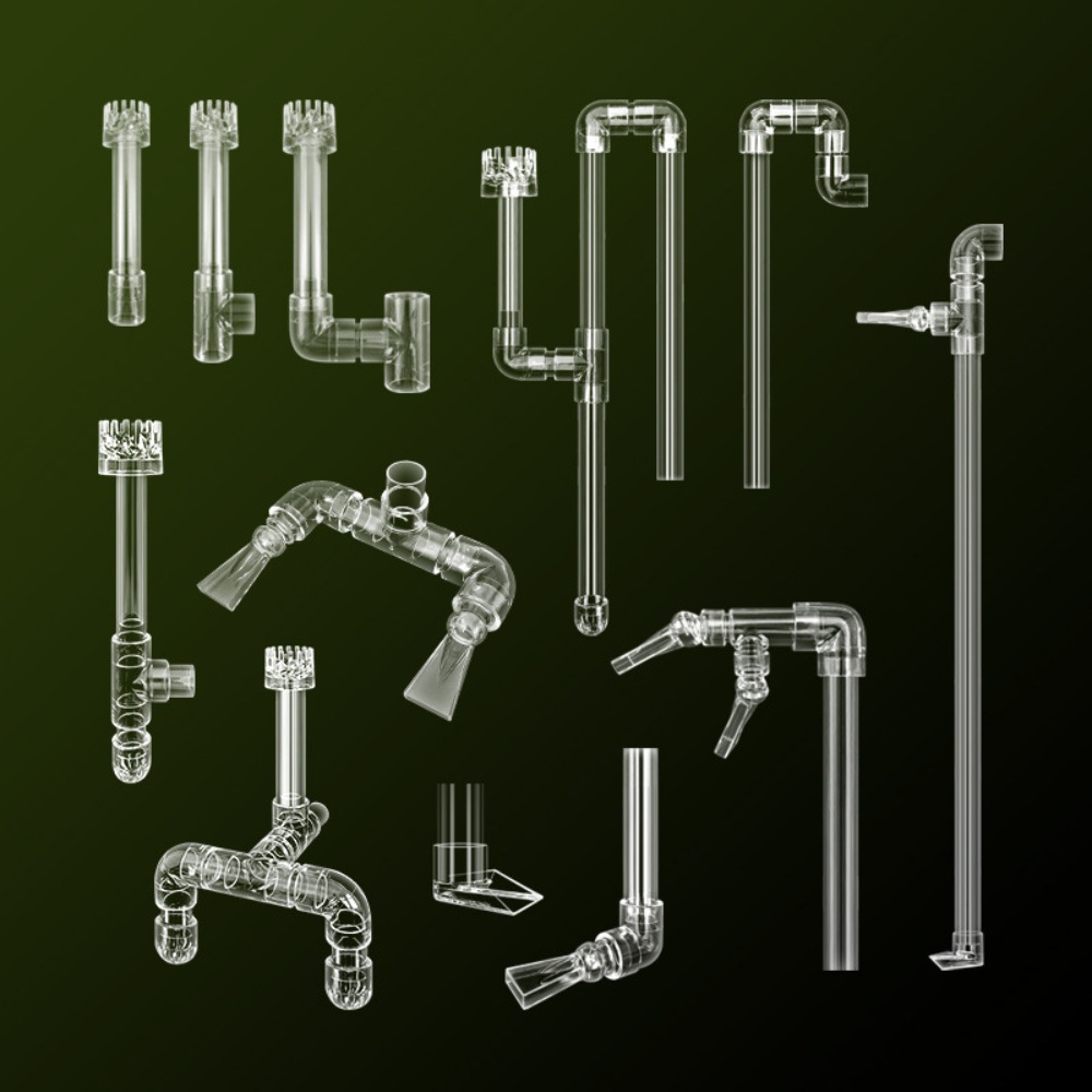 DIY 투명 수족관 스키머 아크릴 릴리 파이프 회전식  - Aquarium Planted Tank Filter 리뷰 및 가격