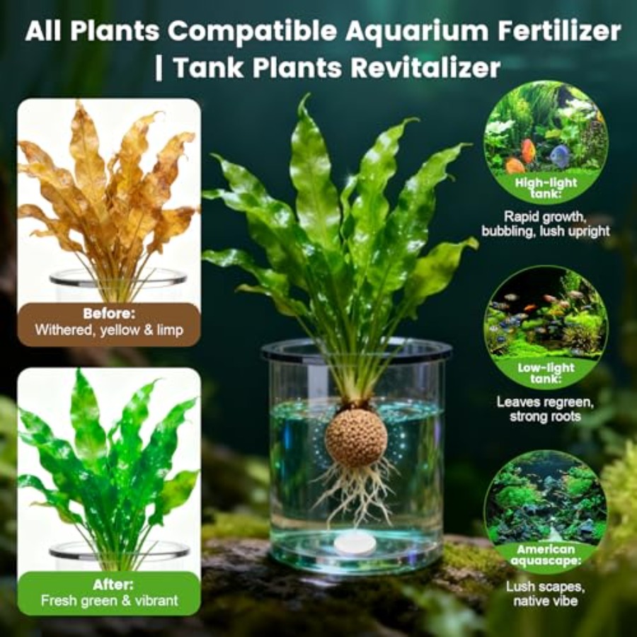 루트 탭, 수족관 식물 비료, 수족관 물 관리 탭, 물 - Planted Aquarium Care 리뷰 및 가격