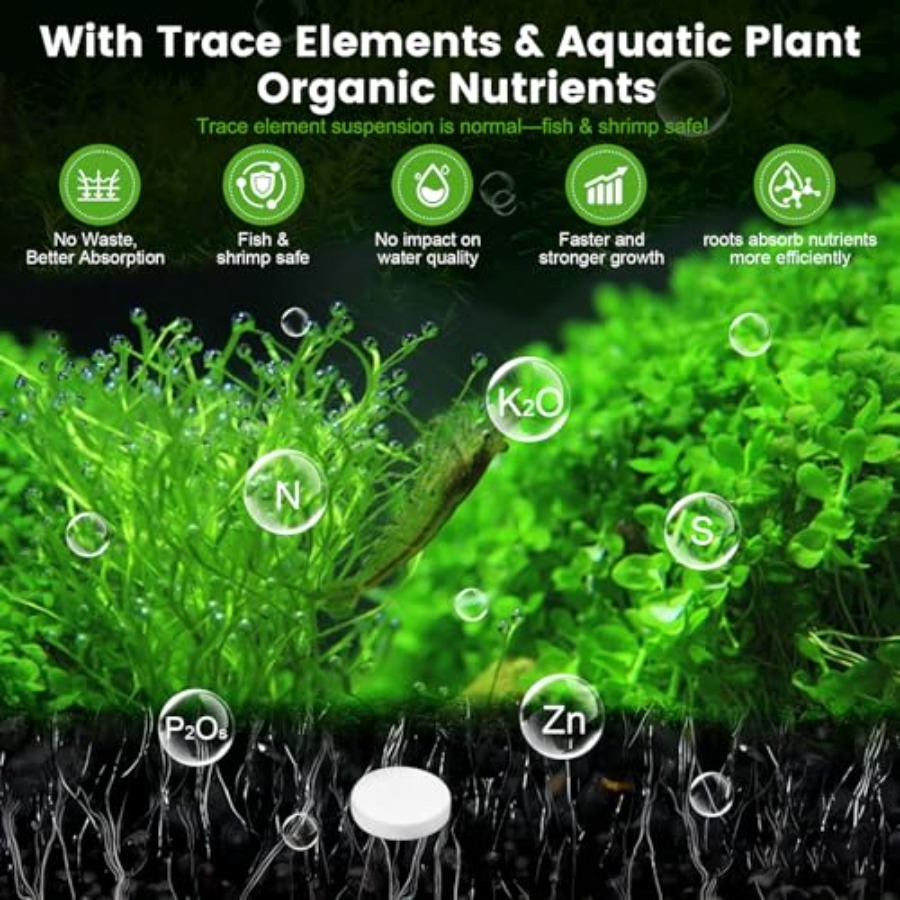 루트 탭, 수족관 식물 비료, 수족관 물 관리 탭, 물 - Planted Aquarium Care 리뷰 및 가격
