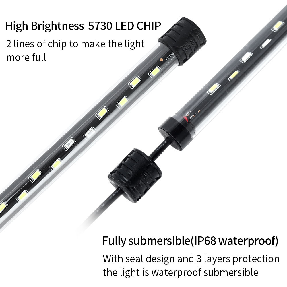 90-260V 수족관 빛 LED 방수 물고기 탱크 클립 - Aquarium Plant Design 리뷰 및 가격