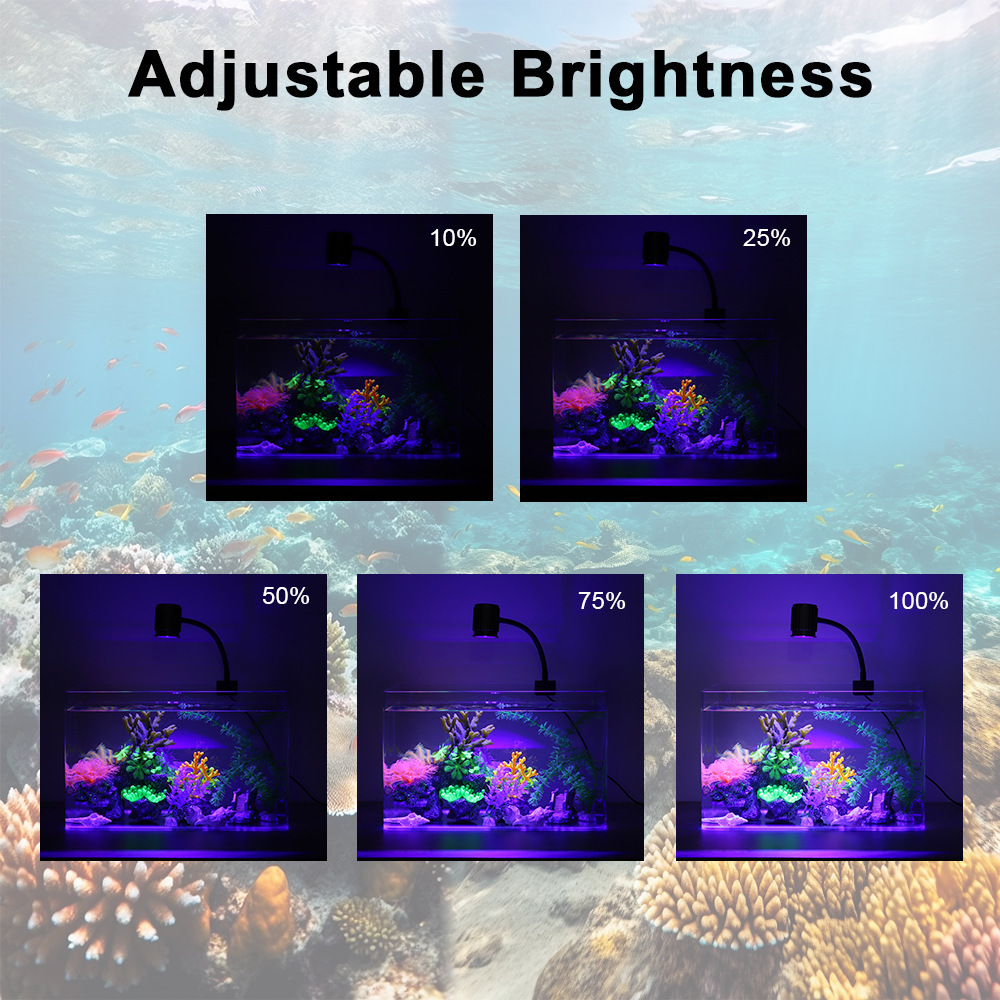LED 수족관 조명 풀 스펙트럼 리프 코랄 램프 UV  - Planted Aquarium Uv Light 리뷰 및 가격