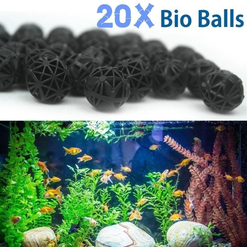 20개입 16mm 수족관 필터 바이오 볼 휴대용 습식  - Aquarium Planted Tank Filter 리뷰 및 가격
